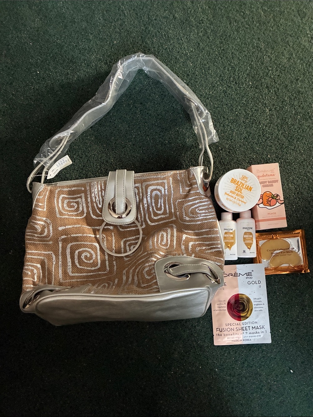 Ampere Creations Stylish Shoulder Bag 7 pc Bundle